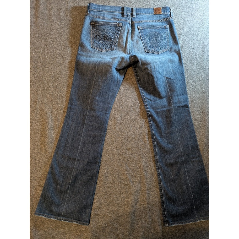 Lucky Brand Jeans Women's Henna Sweet N Low Flare Bootcut  Size 8/29 Made In USA - Picture 10 of 12